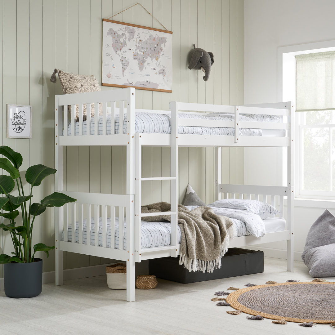 Birlea Benji Bunk Bed White White
